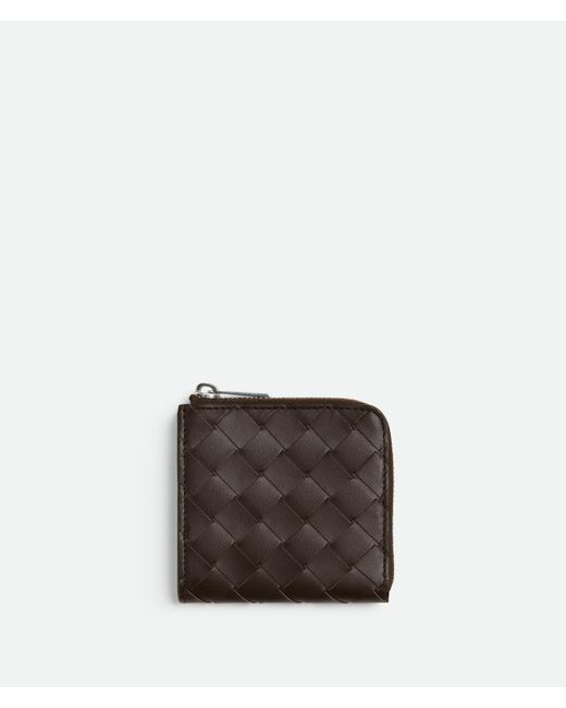 メンズ Bottega Veneta イントレチャート スクエア ジップアラウンドウォレット Multicolor