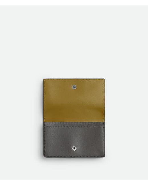 メンズ Bottega Veneta カセット ビジネスカードケース Gray