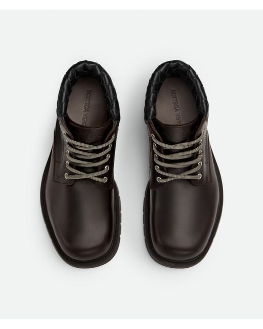 Bottega Veneta Black Haddock Cropped Boot for men