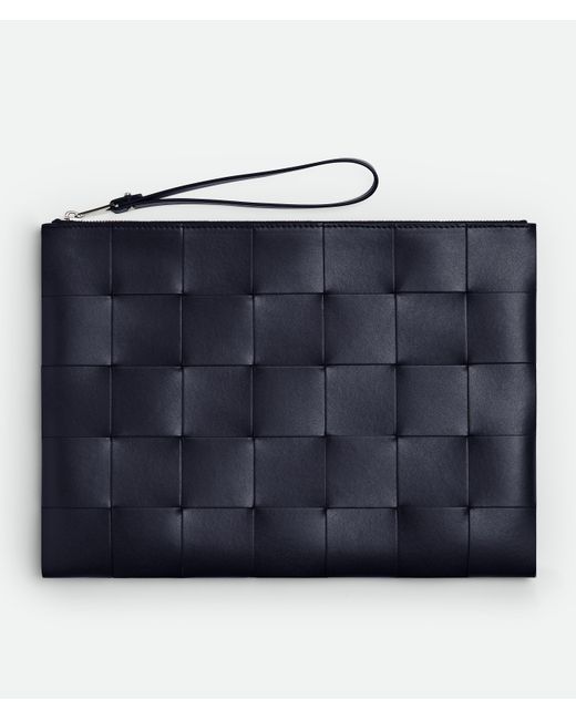 Bottega Veneta Blue Cassette Flat Pouch for men