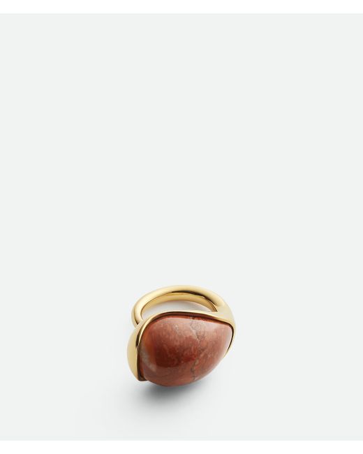 Bottega Veneta Multicolor Large Drop Marble Ring