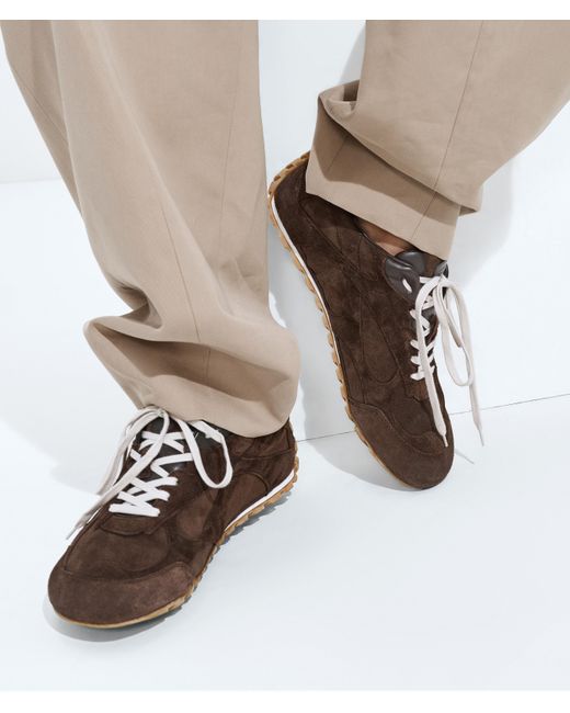 Bottega Veneta Brown Orbit Flash Sneaker for men