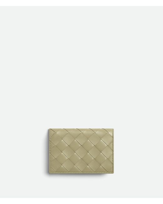 Bottega Veneta イントレチャート ビジネスカードケース White
