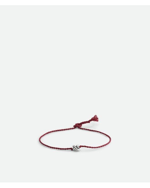 Bottega Veneta White Friendship Bracelet