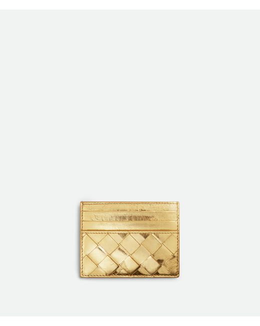 Bottega Veneta イントレチャート クレジットカードケース Natural