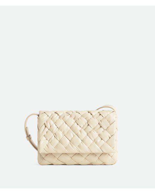 メンズ Bottega Veneta スモール ランプル メッセンジャー Natural