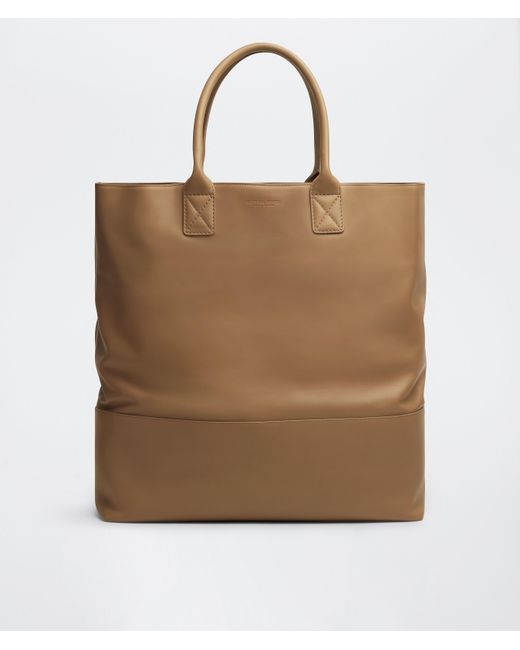 Bottega Veneta Brown Maxi Intreccio Tote