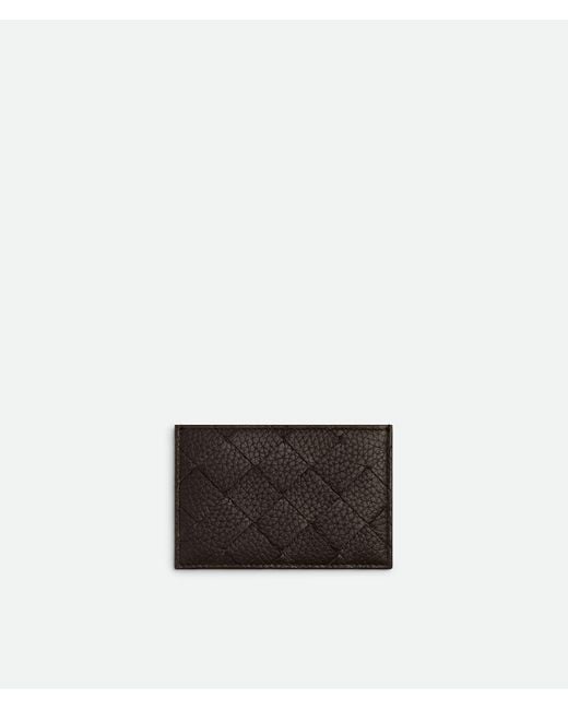 Bottega Veneta White Intrecciato Credit Card Case for men