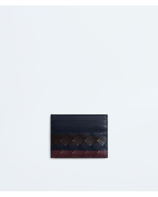 Bottega Veneta White Intrecciato Credit Card Case for men