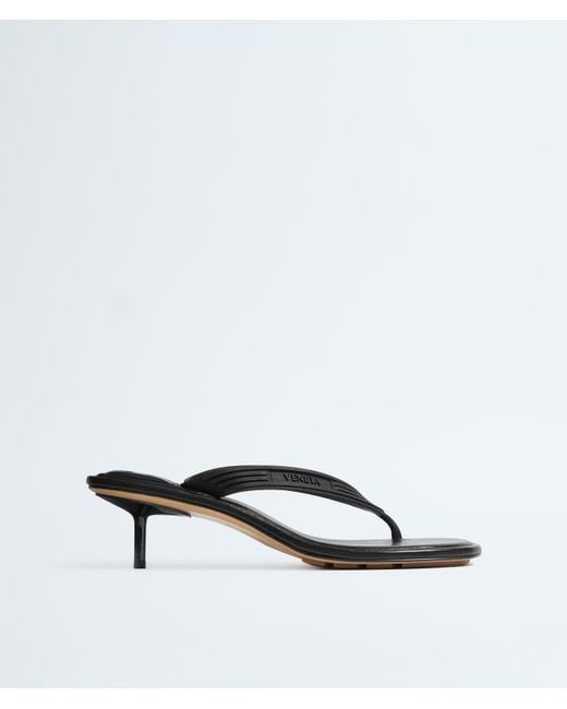 Bottega Veneta White Sampieri Thong