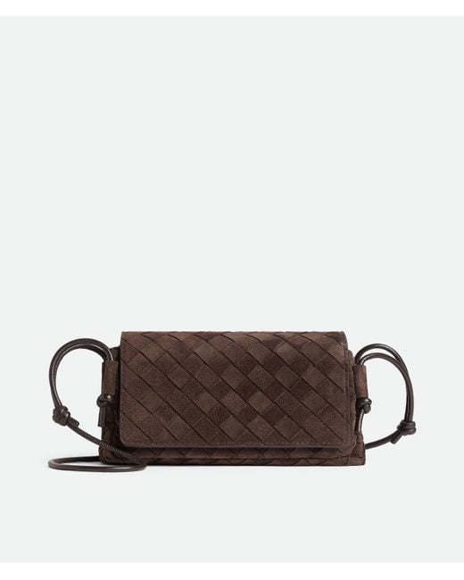 Bottega Veneta Brown Notturno Fondant Clutch