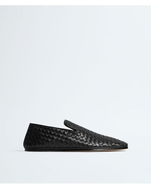 Bottega Veneta Black Palazzo Slipper for men