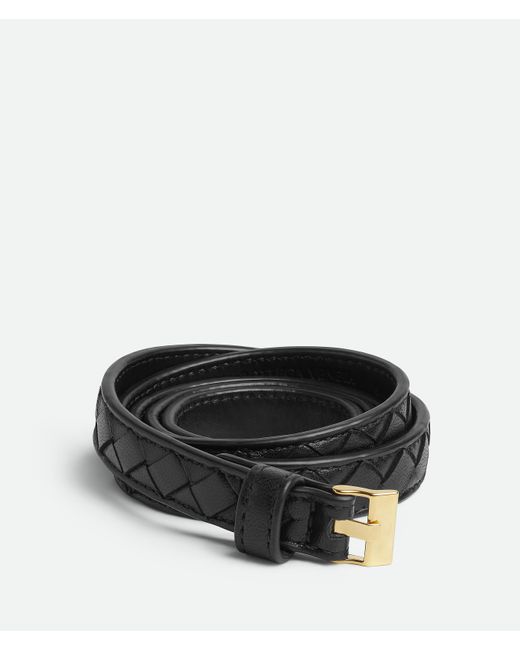 Bottega Veneta シン ウォッチ ベルト Black