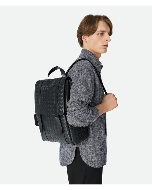 Bottega Veneta Back-To-School Rucksack in Black für Herren