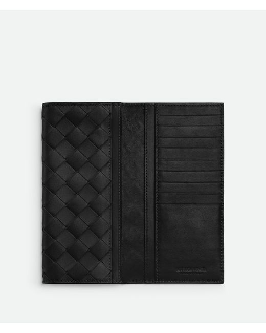 メンズ Bottega Veneta ロングウォレット Black