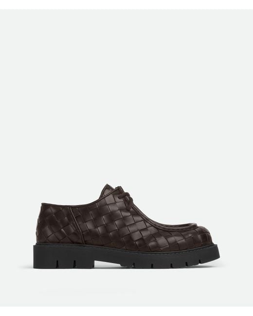メンズ Bottega Veneta ハドック レースアップシューズ Black