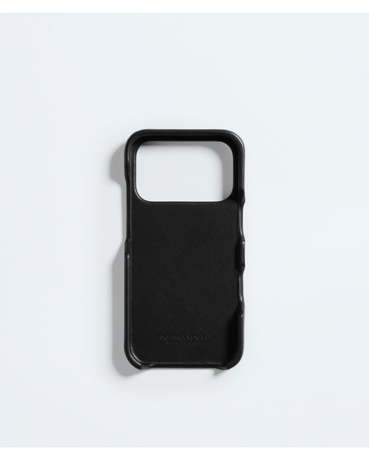 Bottega Veneta Intrecciato Iphone 17 Pro Case in Black for Men | Lyst