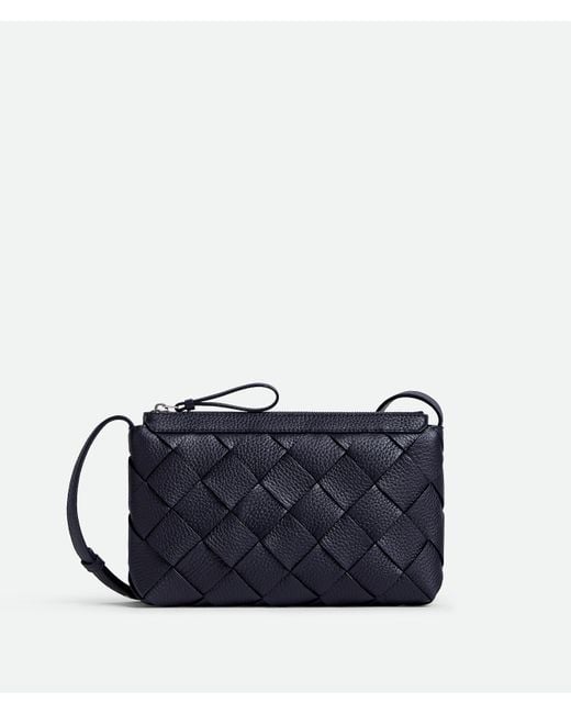 Bottega Veneta Diago Messenger Bag Mit Reißverschluss in Blue für Herren