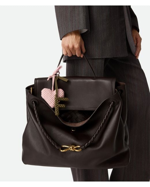 メンズ Bottega Veneta レター F チャーム White