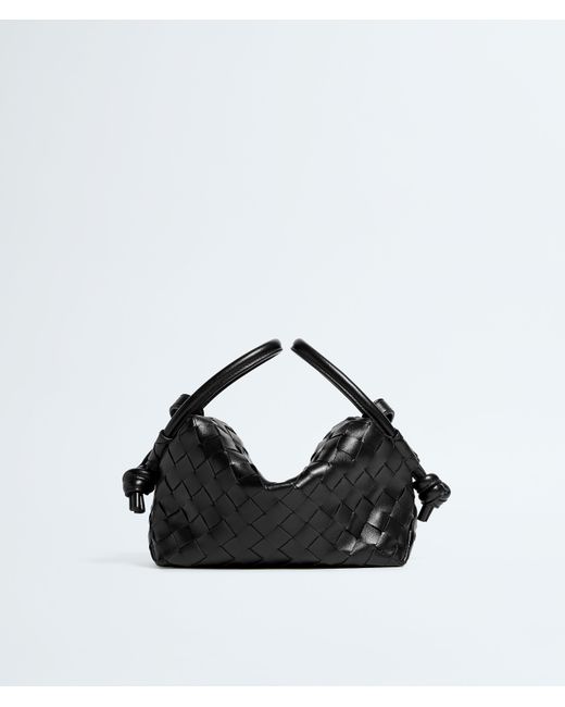 Bottega Veneta Black Top Handle Loop