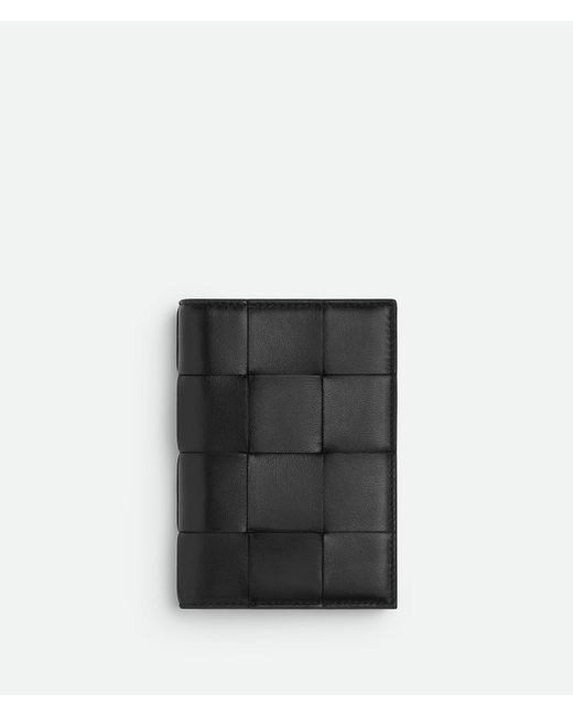 Bottega Veneta カセット パスポートケース Black