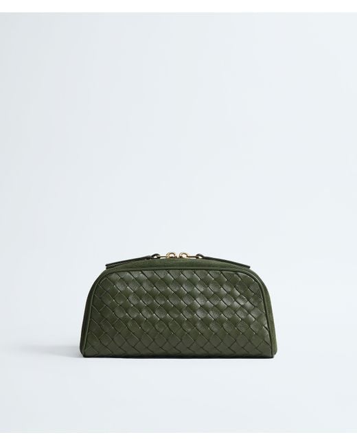 Bottega Veneta Green Small Nodo Pouch