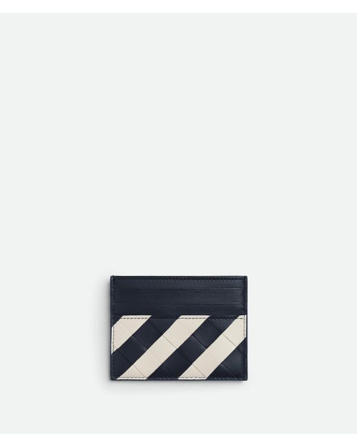 Bottega Veneta イントレチャート クレジットカードケース Blue