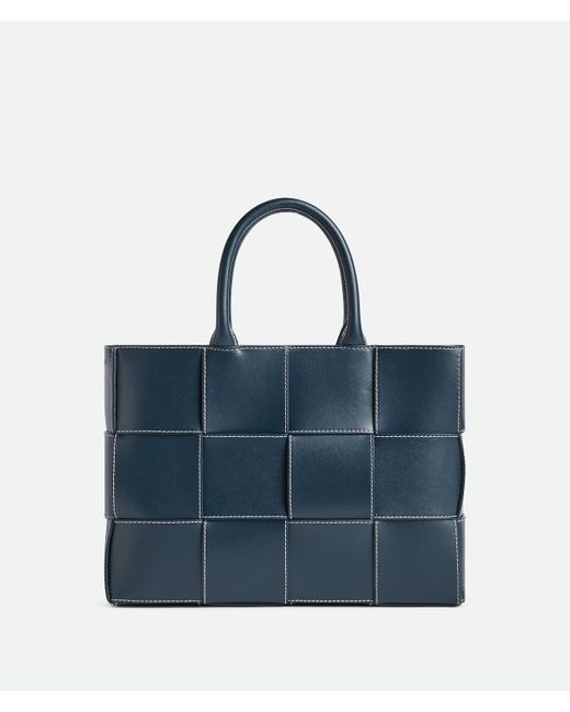 Bottega Veneta Blue Small Arco Tote Bag With Strap for men
