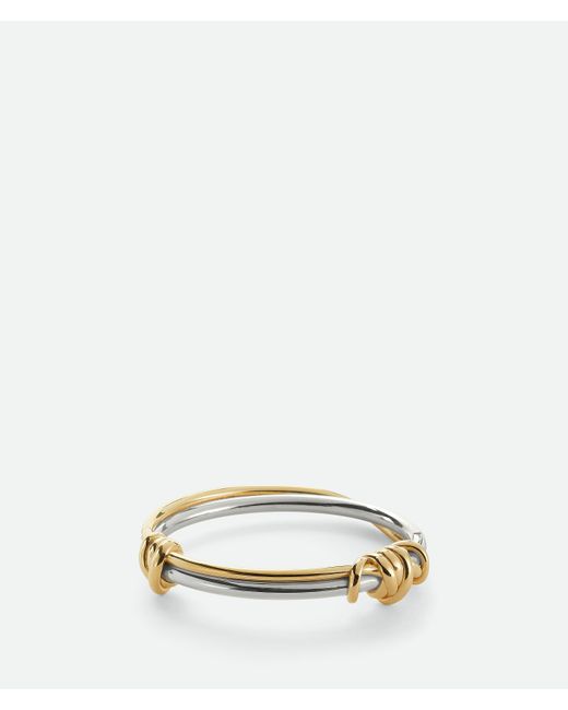 Bracciale Knot di Bottega Veneta in Natural