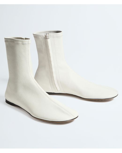 Bottega Veneta White Cherry Ankle Boot
