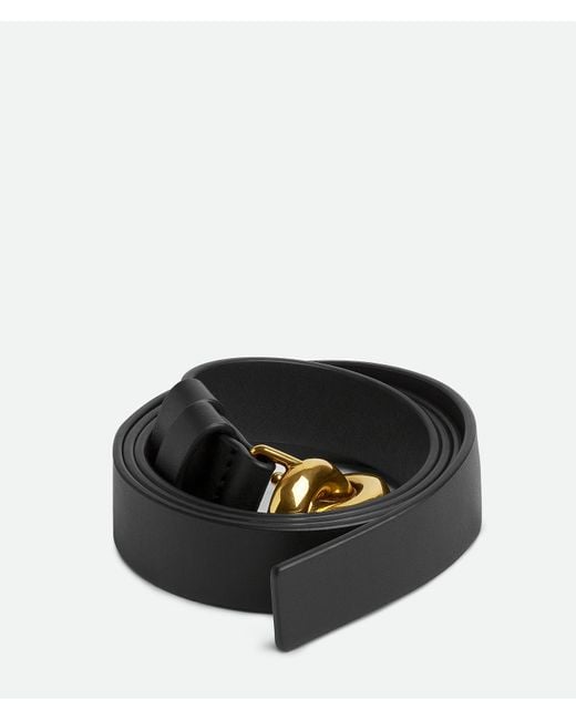 Bottega Veneta ノット ベルト Black