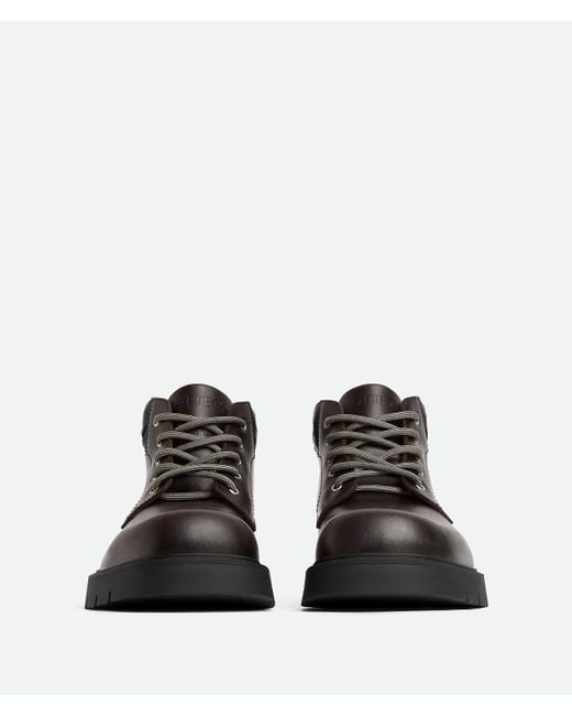 Bottega Veneta Black Haddock Cropped Boot for men