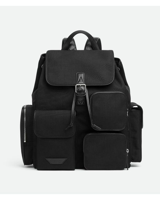 Bottega Veneta Crossroad Rucksack Mit Taschen in Black für Herren