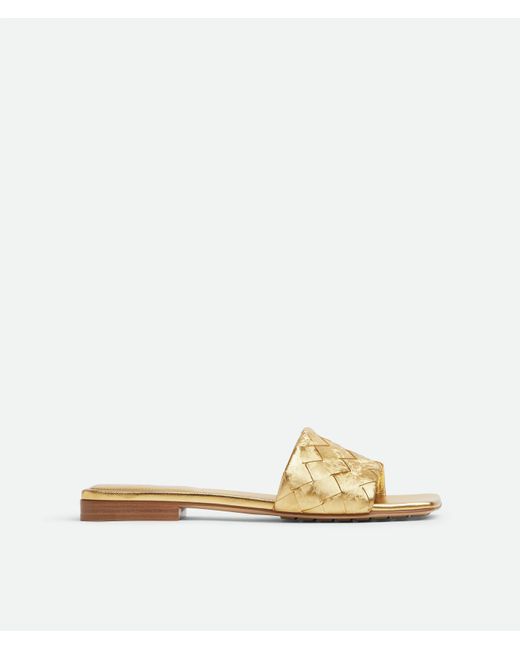 Bottega Veneta Natural Parco Flat Mule