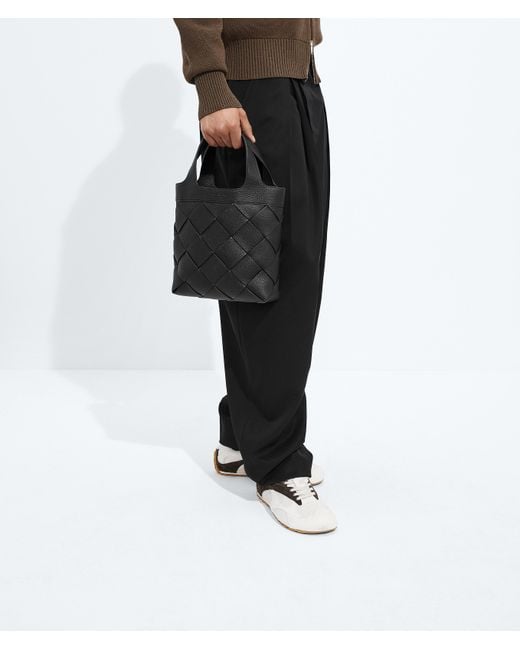 メンズ Bottega Veneta スモール ディアゴ トートバッグ ブラック | Lyst