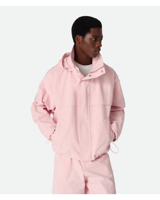 メンズ Bottega Veneta コットンツイル ブルゾン Pink