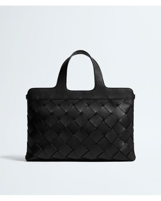 Bottega Veneta Black Diago Briefcase for men