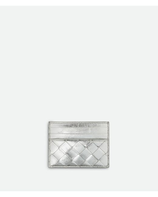 Bottega Veneta イントレチャート クレジットカードケース White