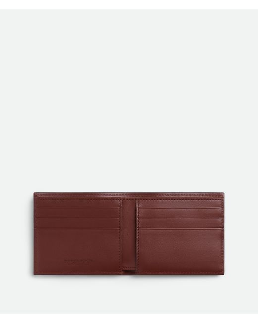 メンズ Bottega Veneta カセット 二つ折りウォレット Blue