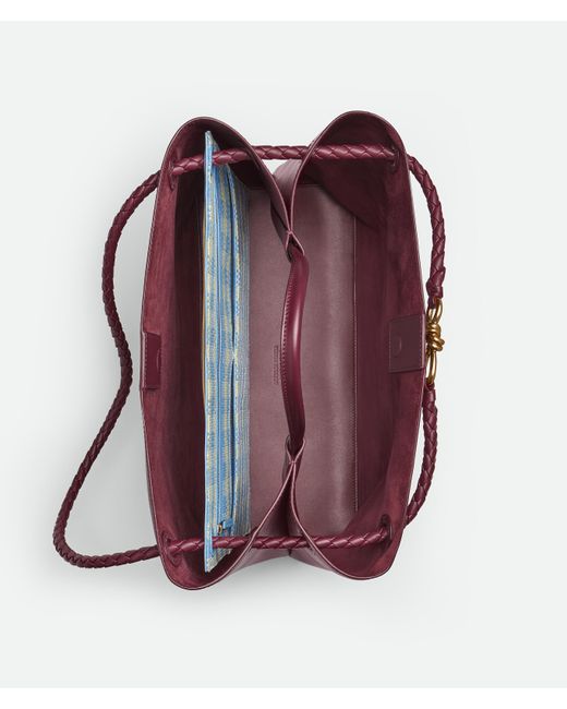 Bottega Veneta Purple Large Andiamo