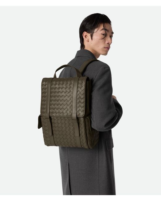 Bottega Veneta Back-To-School Rucksack in Green für Herren