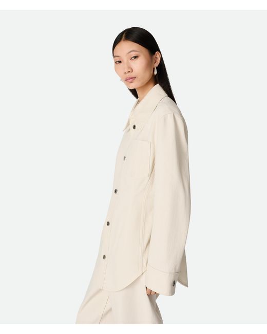 Bottega Veneta カラーデニム シャツ Natural