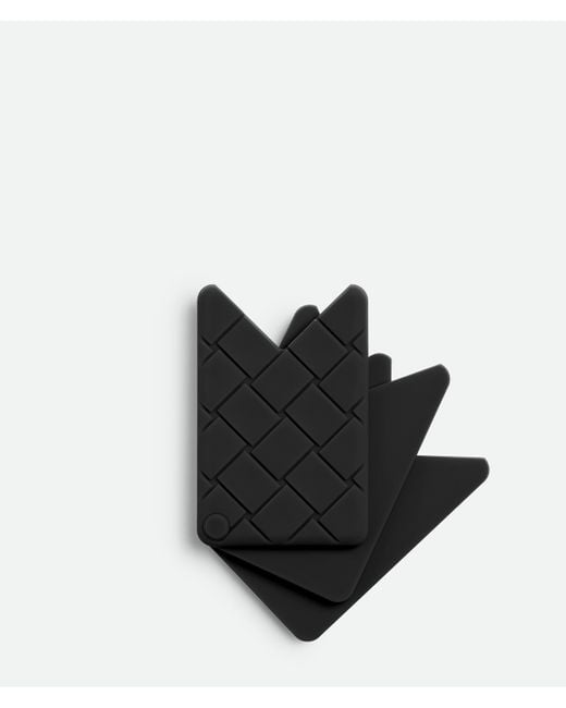 メンズ Bottega Veneta ファン カードケース Black