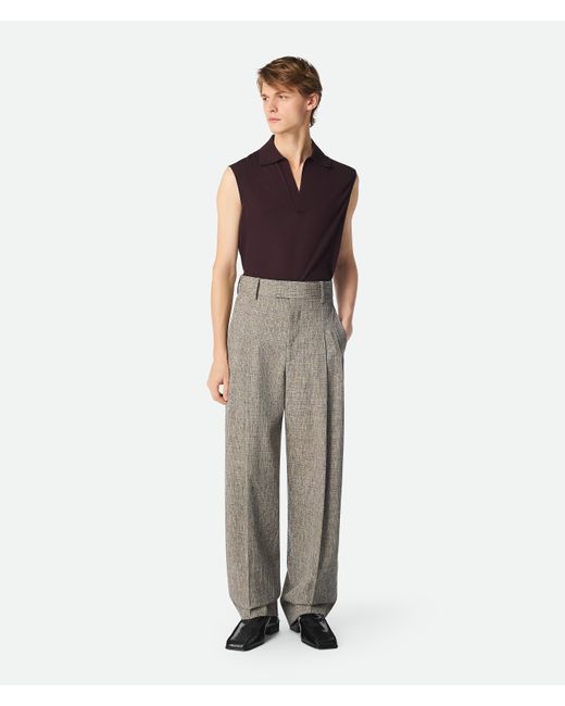 メンズ Bottega Veneta フレック ビスコース ストレートパンツ Multicolor