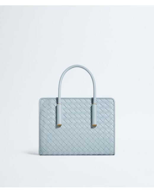 Bottega Veneta Blue Baby Barbara Tote