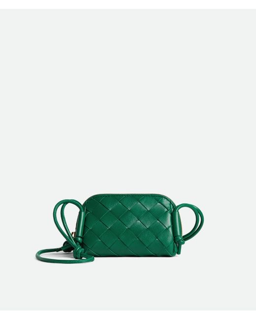 Bottega Veneta Green Candy Concert Pouch