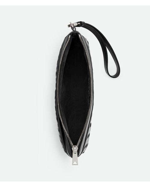 メンズ Bottega Veneta イントレチャート プリズムポーチ Black