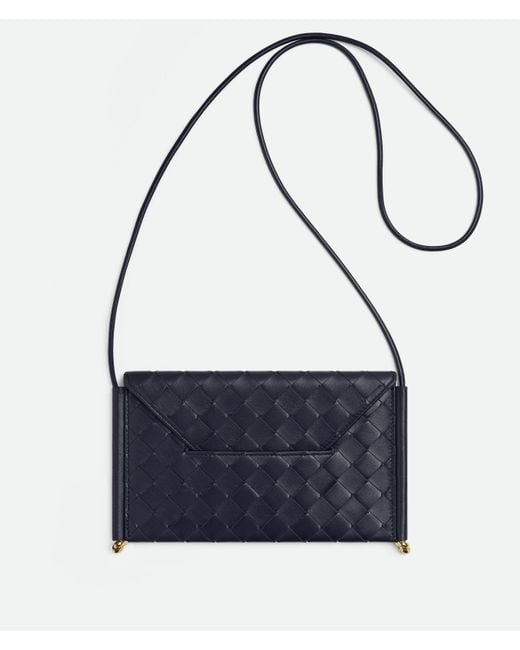 Pochette Solstice di Bottega Veneta in Blue