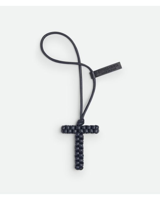 Bottega Veneta White Letter T Charm for men