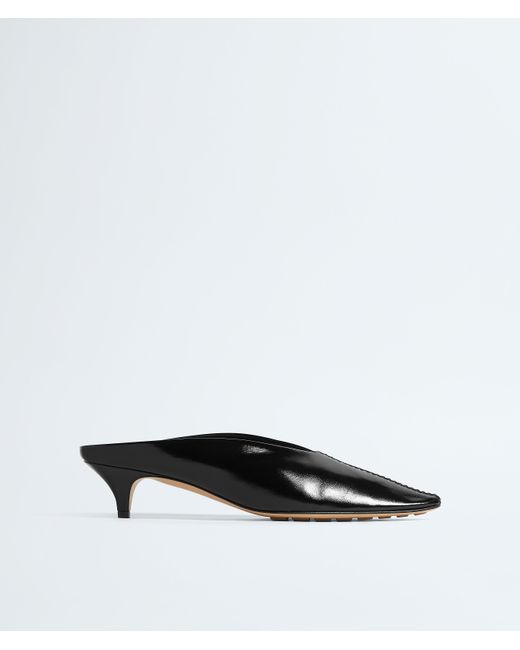 Bottega Veneta White Vesta Mule Pump